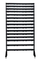 Стеллаж с пластиковыми ящиками 1801-3/9/2 О-S