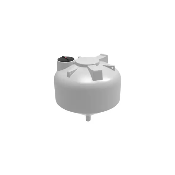 Емкость ЦКТ 3000 л с патрубком 110мм белая