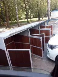 Контейнерный шкаф «Модуль» Лиственница