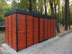 Контейнерная площадка «Бункер» 9,1 м (на 6 контейнеров)