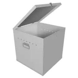 Ящик для ветоши 500x500x500 мм Белый