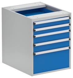 Тумба с выдвижными ящиками Treston 53/66-1, 2x75 2x100 1x250 , 5366101-07