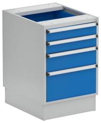 Тумба с выдвижными ящиками Treston 53/66-10, база, 2x100 1x150 1x250 , 5366210-07