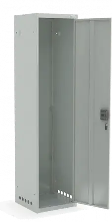 Шкаф для газовых баллонов ШГР 40-1-4(40л) 1631x400x385 мм Светло-серый