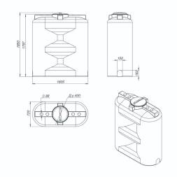 Емкость S 1500 л