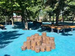 Пирамида из бревен HARDWOOD «Камызяк»