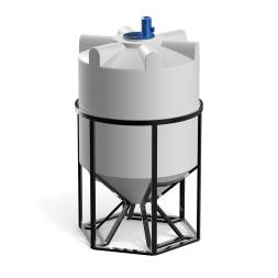 Емкость K 2000 литров с пропеллерной мешалкой