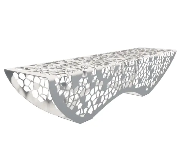 Скамейка стальная «Филигран»