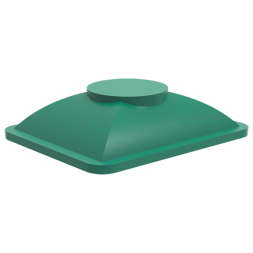 Крышка пластиковая для пищевой ванны K 200 л, зеленый [133.0000.401.000]