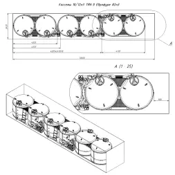 Кассета 10м3 TRN СБ для СЗР/воды