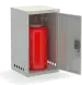 Шкаф для газовых баллонов ШГР 27-1-4(27л) 700x400x385 мм Светло-серый