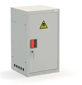 Шкаф для газовых баллонов ШГР 27-1-4(27л) 700x400x385 мм Светло-серый