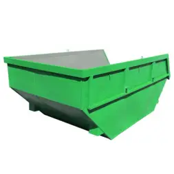 Металлический бункер 8 м3 открытый (2-2 мм) Зеленый