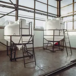 Емкость ЦКТ 5000 л с патрубком 160мм белая