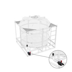 Комплект полного слива с краном G2 на одну емкость TR