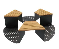 Скамейка вокруг дерева «Эраунд 3»