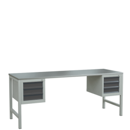 Верстак 2000 с 2 подвесными тумбами с 3 ящиками [9567]