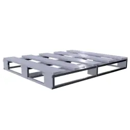 Металлический поддон ПДМ-04 1200x1000x155 мм Серый