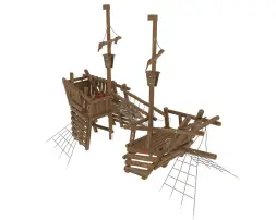 Игровой комплекс ARTWOOD «Корабль Виктория» с мачтами