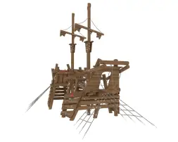 Игровой комплекс ARTWOOD «Корабль Виктория» с мачтами