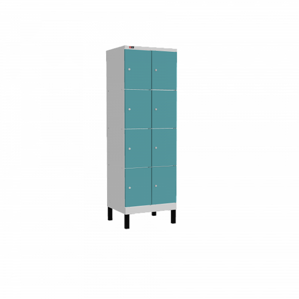 Шкаф ДиКом УНО-324(RAL 7038+RAL 5018) [ ER-00031322 ]