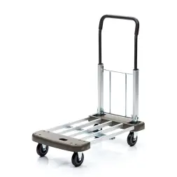 Тележка ручная Стелла-техник KT-2140Alu платформенная, алюминий, металл