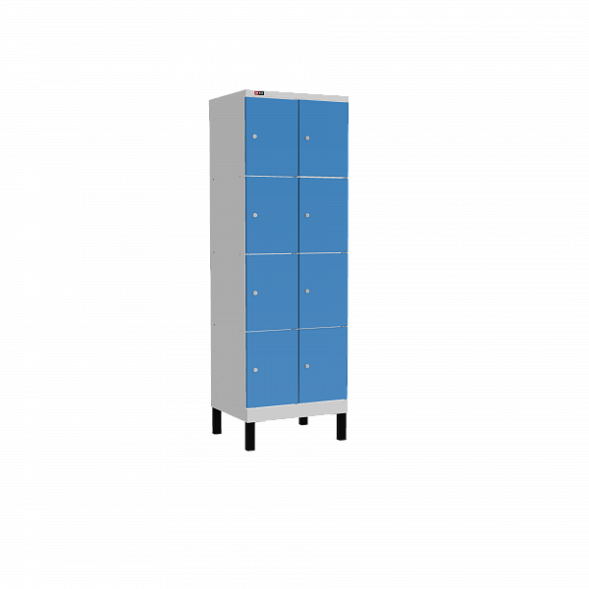 Шкаф ДиКом УНО-324 (RAL 7038+RAL 5012) [ ER-00031323 ]