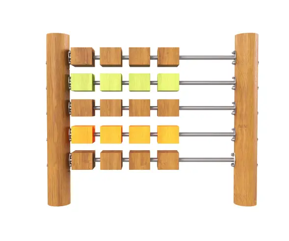 Игровой элемент HARDWOOD «Счёты»