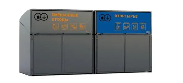 Контейнерный шкаф «Модуль» стальной