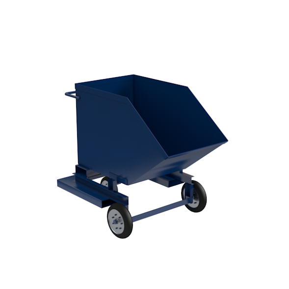 Металлический контейнер (опрокидывающийся) 985x780x1120 [10381]