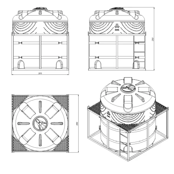 Кассета 6м3 TR для КАС/ЖКУ