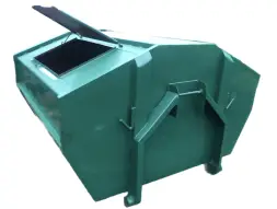 Металлический контейнер 4 м³ Коричневый