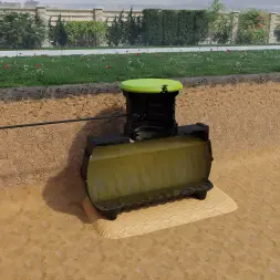 Емкость топливная подземная Rostok G 5600 л с горловиной 600мм